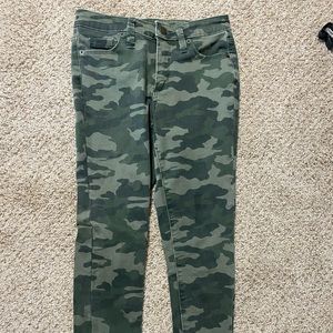 Camo jeans, Target, size 00